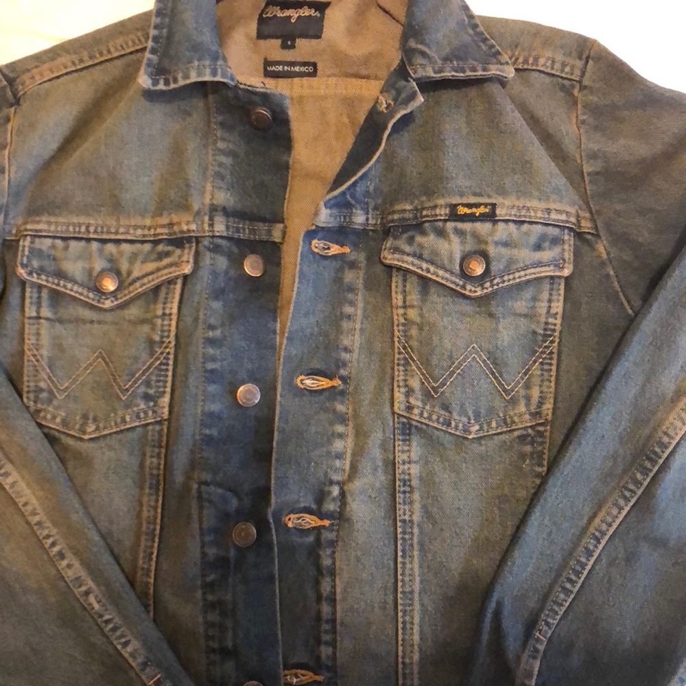 Wrangler jean jacket.